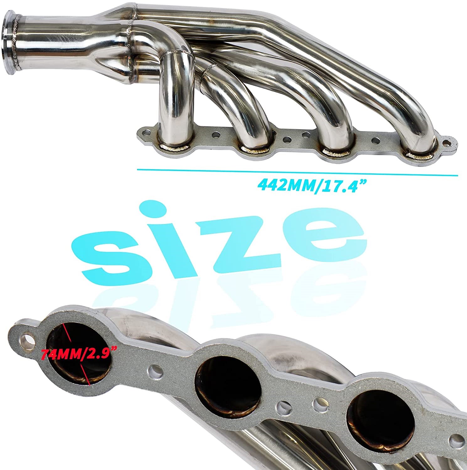 China Exhaust Header Manifold For Lsx Ls Ls Ls Ls L L L